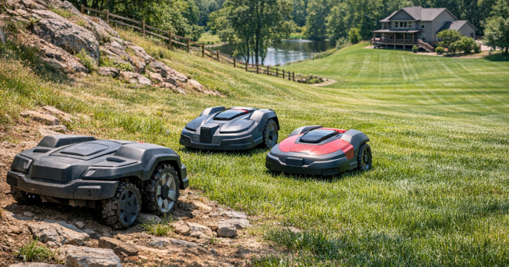 best robot lawn mowers for large yards