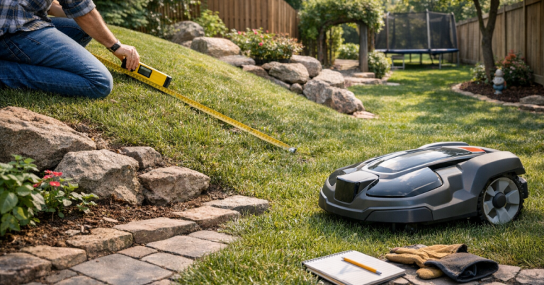 robot mower yard suitability