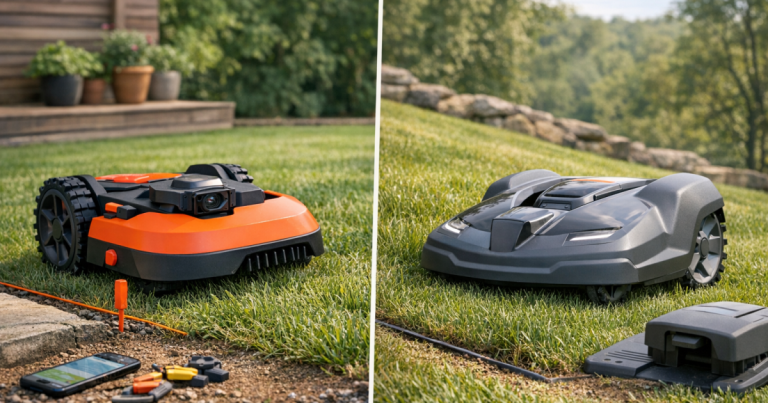 Landroid Vision Cloud WR340 vs Automower 420 iQ