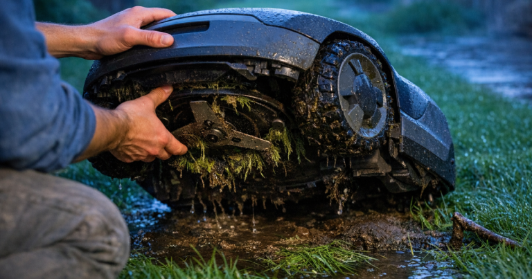Can a Robot Lawn Mower Cut Wet Grass After Rain?