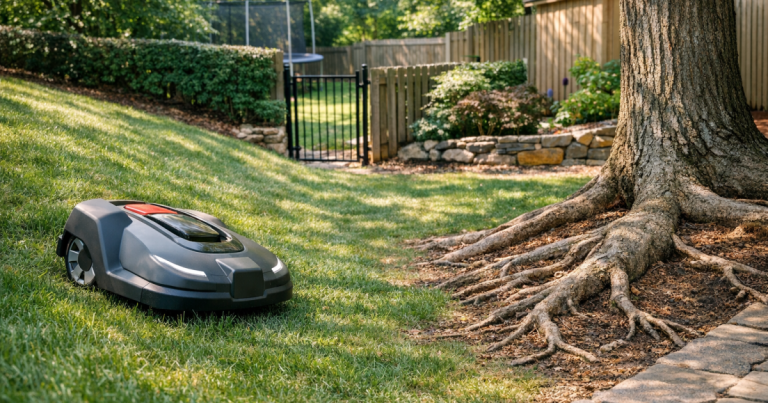 robot mower yard fit