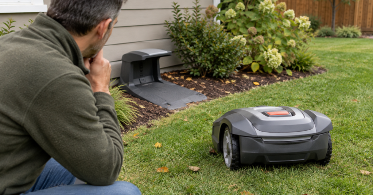 How to Fix a Robot Mower That Can’t Find Its Dock