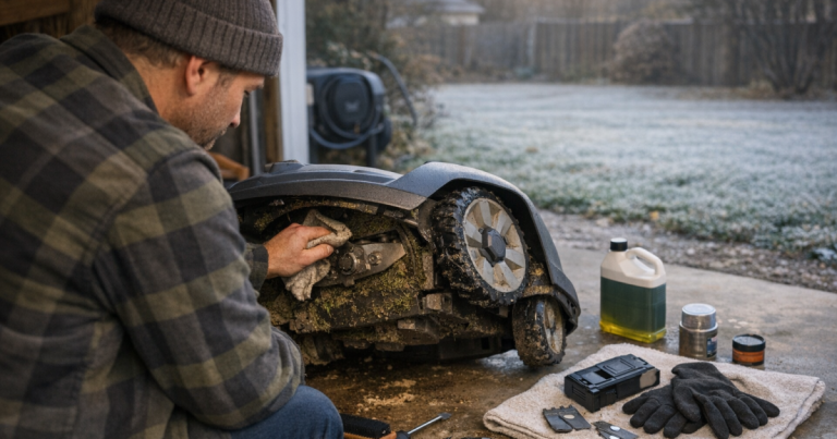 How to Winterize a Robot Lawn Mower Before Storage